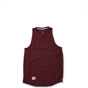Tracksmith Tank top in berry women’s Sz XS wool blend Running training